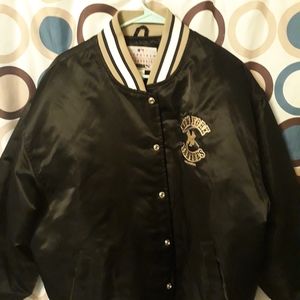 Satin new York casual jacket extra large